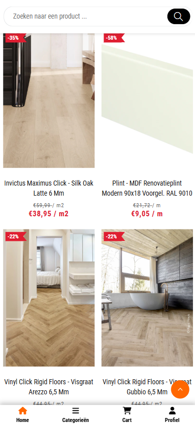 shopify vloerenshop