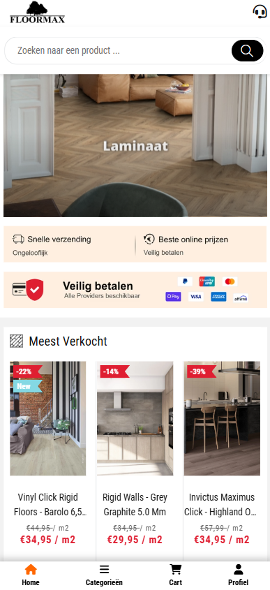 shopify vloerenshop